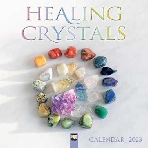 Picture of Healing Crystals Wall Calendar 2023 (Art Calendar)