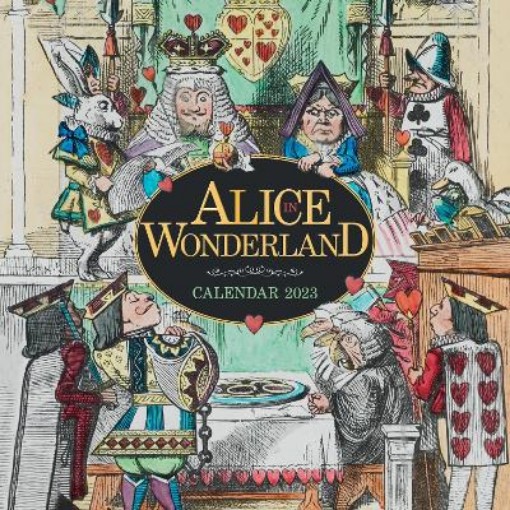 Picture of Science Museum: Alice in Wonderland Wall Calendar 2023 (Art Calendar)