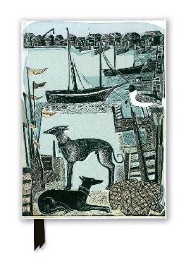 Picture of Angela Harding: Harbour Whippets (Foiled Journal)
