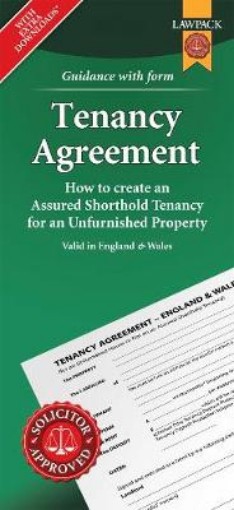 Picture of Unfurnished Tenancy Agreement Form Pack