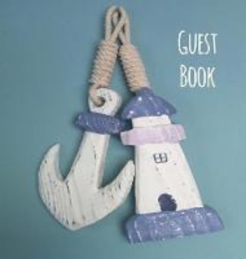 Picture of Guest Book, Visitors Book, Guests Comments, Vacation Home Guest Book, Beach House Guest Book, Comments Book, Visitor Book, Nautical Guest Book, Holiday Home, Bed & Breakfast, Retreat Centres, Family Holiday Guest Book (Hardback)