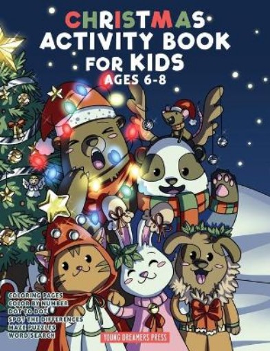 Picture of Christmas Activity Book for Kids Ages 6-8