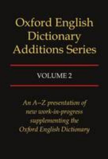 Picture of Oxford English Dictionary Additions Series: Volume 2