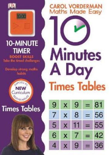 Picture of 10 Minutes A Day Times Tables, Ages 9-11 (Key Stage 2)
