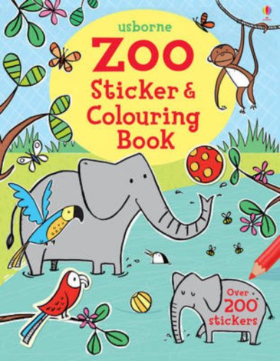 Picture of Zoo Sticker and Colouring Book