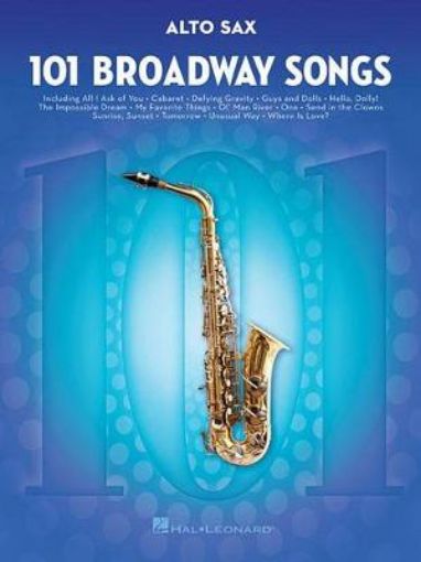 Picture of 101 Broadway Songs for Alto Sax
