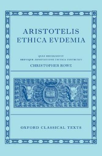 Picture of Aristotle's Eudemian Ethics