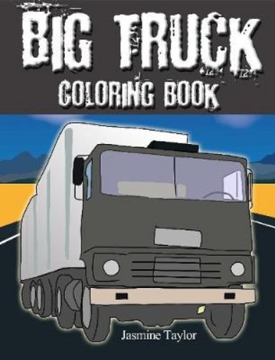 Picture of Big Truck Coloring Book