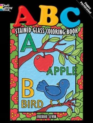Picture of ABC Stained Glass Coloring Book