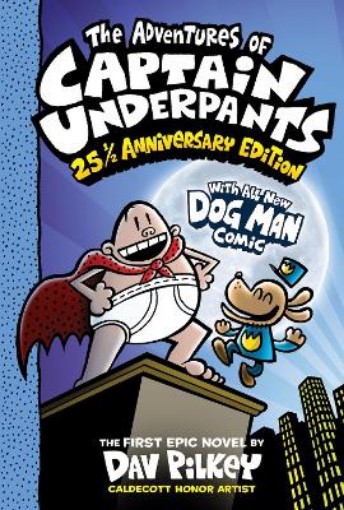 Picture of Adventures of Captain Underpants: 25th and a H    alf Anniversary Edition Full Colour