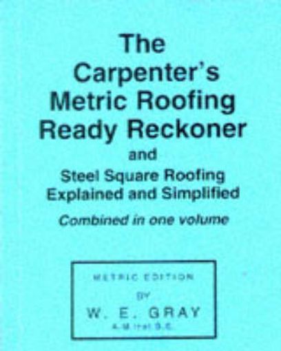 Picture of Carpenter's Metric Roofing Ready Reckoner