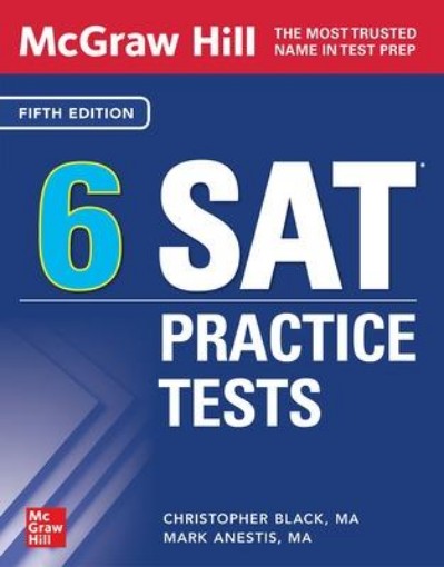 Picture of McGraw Hill 6 SAT Practice Tests, Fifth Edition