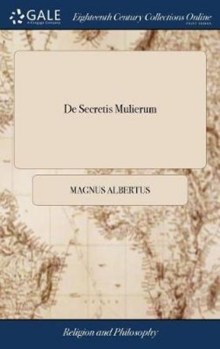 Picture of De Secretis Mulierum