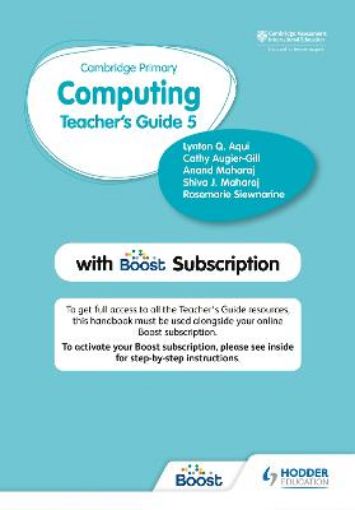 Picture of Cambridge Primary Computing Teacher's Guide Stage 5 with Boost Subscription