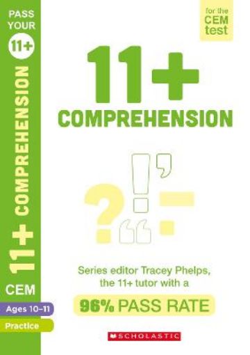 Picture of 11+ English Comprehension Practice and Assessment for the CEM Test Ages 10-11