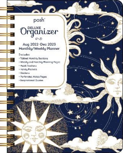 Picture of Posh: Deluxe Organizer 17-Month 2022-2023 Monthly/Weekly Hardcover Planner Calen