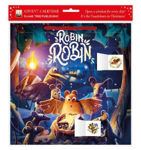 Picture of Aardman: Robin Robin Advent Calendar (with stickers)