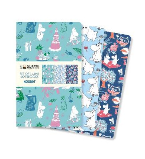 Picture of Moomin Classics Set of 3 Mini Notebooks