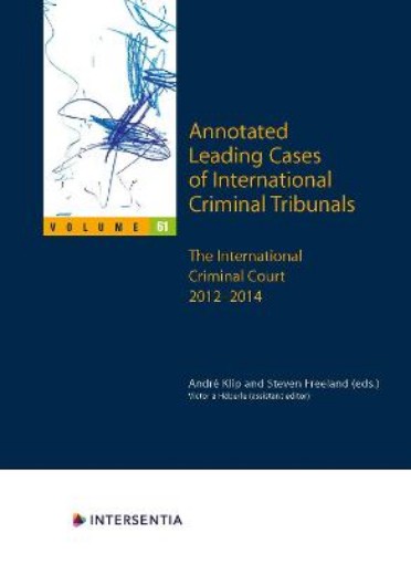 Picture of Annotated Leading Cases of International Criminal Tribunals - volume 61