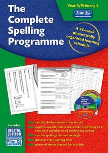 Picture of Complete Spelling Programme Year 3/Primary 4