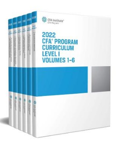 Picture of 2022 CFA Program Curriculum Level I Box Set