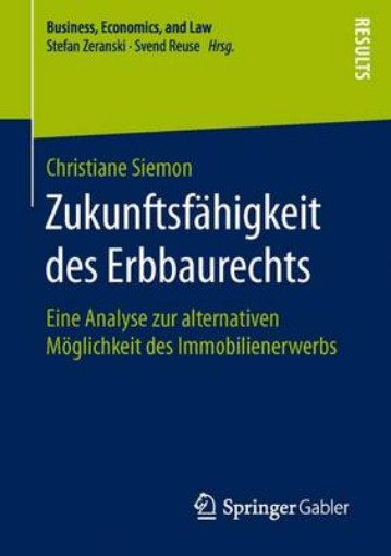 Picture of Zukunftsfahigkeit Des Erbbaurechts