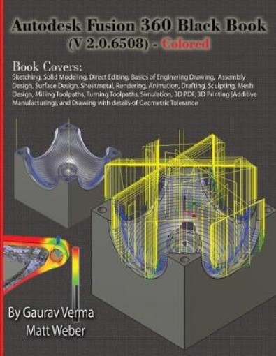 Picture of Autodesk Fusion 360 Black Book (V 2.0.6508) - Colored
