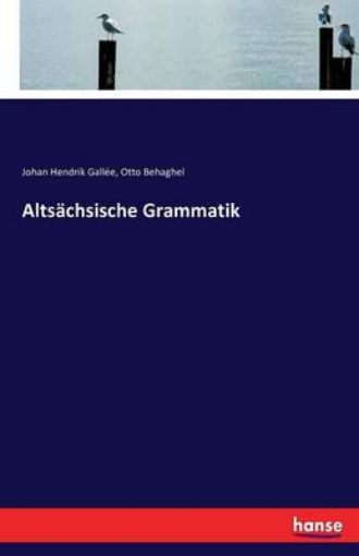 Picture of Altsachsische Grammatik