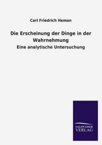 Picture of Erscheinung Der Dinge in Der Wahrnehmung