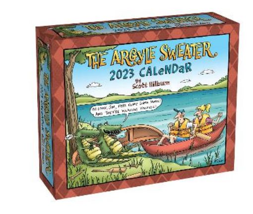 Picture of Argyle Sweater 2023 Day-to-Day Calendar