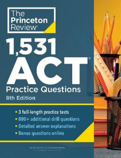 Picture of 1,531 ACT Practice Questions, 8th Edition