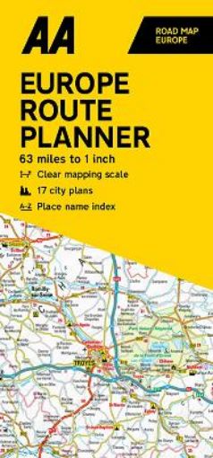 Picture of AA Road Map European Route Planner