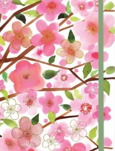 Picture of Cherry Blossoms Gilded Journal