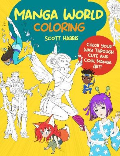 Picture of Manga World Coloring
