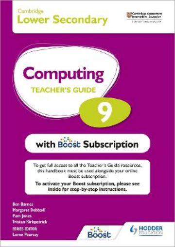 Picture of Cambridge Lower Secondary Computing 9 Teacher's Guide with Boost Subscription