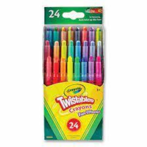 Picture of CRAYOLA Twistables Special Effects Colouring Crayons 24 pack