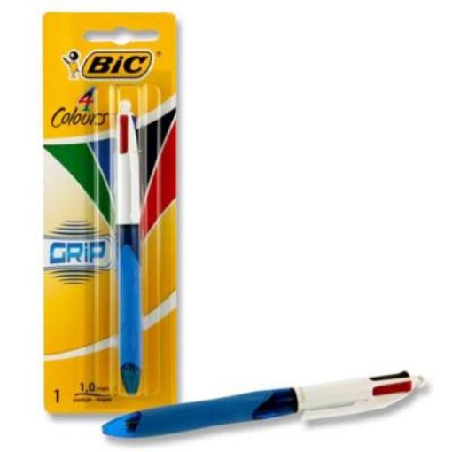 Picture of Bic 4 Colour Ballpoint Pen - Grip