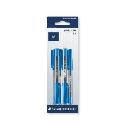 Picture of STAEDTLER PENS BLUE 6 pack