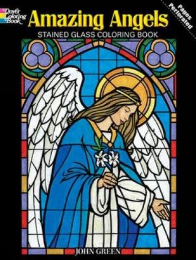 Picture of Amazing Angels Stained Glass Coloring Book
