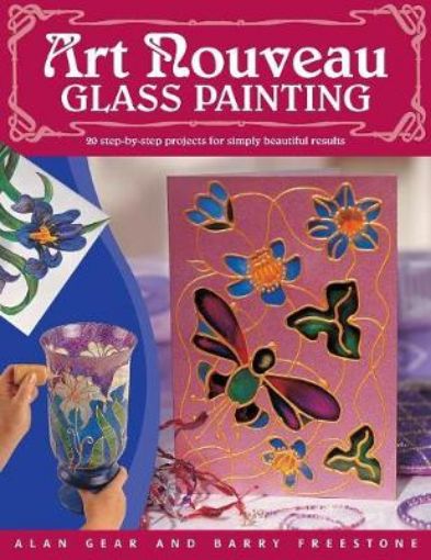 Picture of "Art Nouveau" Glass Painting Made Easy