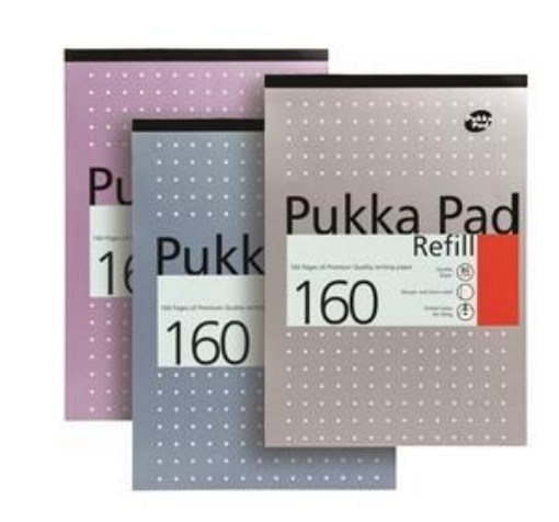 Picture of PUKKA REFILL PAD A4 160PG