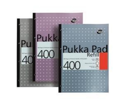 Picture of PUKKA REFILL PAD A4 400PG