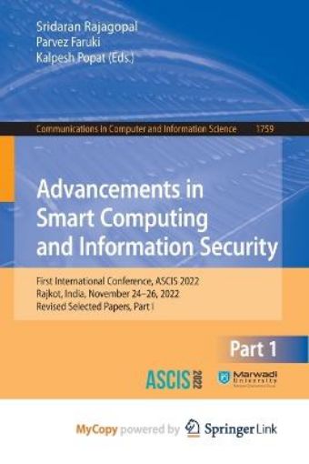 Picture of Advancements in Smart Computing and Information Security