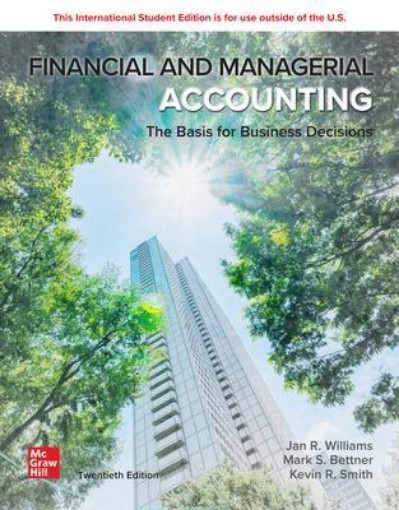 Picture of ISE Financial & Managerial Accounting