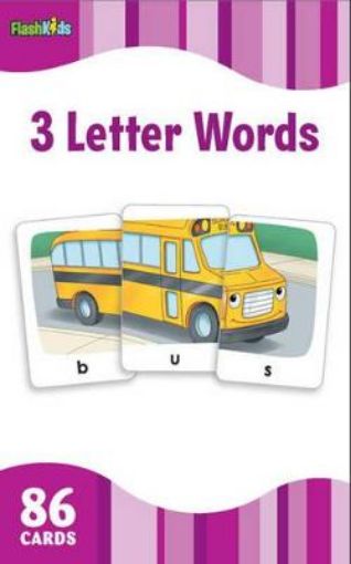 Picture of 3 Letter Words (Flash Kids Flash Cards)