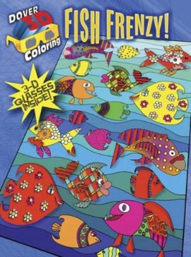 Picture of 3-D Coloring Book - Fish Frenzy!