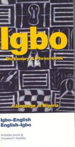 Picture of Igbo-English / English-Igbo Dictionary & Phrasebook