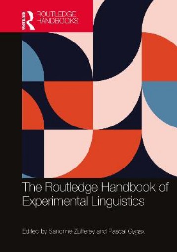 Picture of Routledge Handbook of Experimental Linguistics