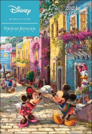 Picture of Disney Dreams Collection by Thomas Kinkade Studios: 12-Month 2024 Monthly Pocket