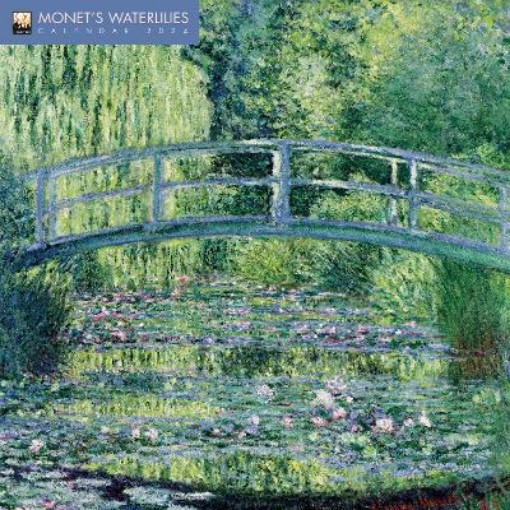 Picture of Monet's Waterlilies Wall Calendar 2024 (Art Calendar)